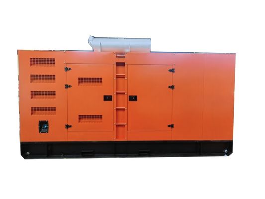 50Hz 525kVA Silent Power Generators Powered By Water Cooled Diesel Engine Couple With AC Alternator