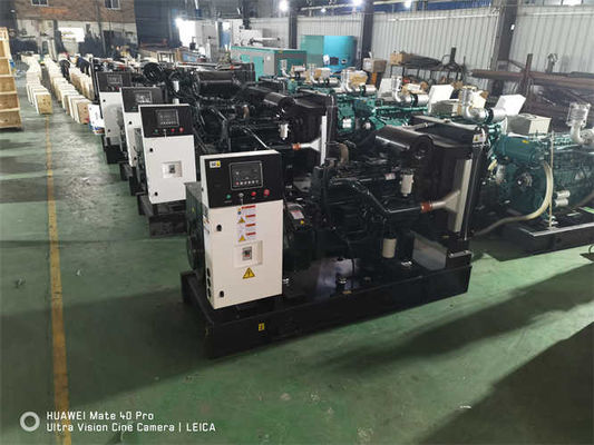 Heavy Duty Open Type Three Phase Diesel Generator Sets 10KW-200KW