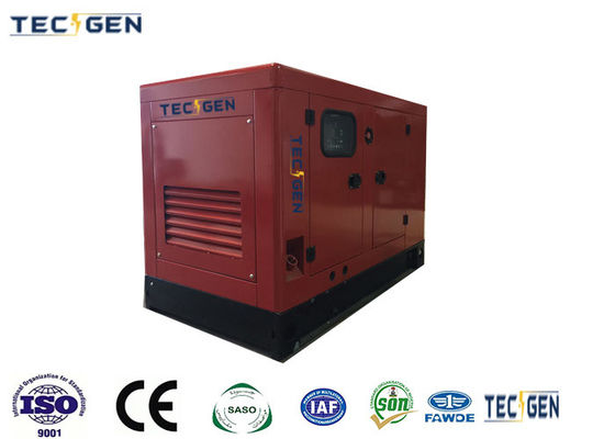 Silent 110kVA Power Genset FAWDE Generator Set With ComAp AMF20 For Auto Start Running