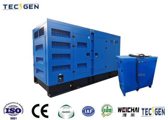 Silent type 300kW genset Weichai diesel generator with 630A ATS box for automatically transfers loads
